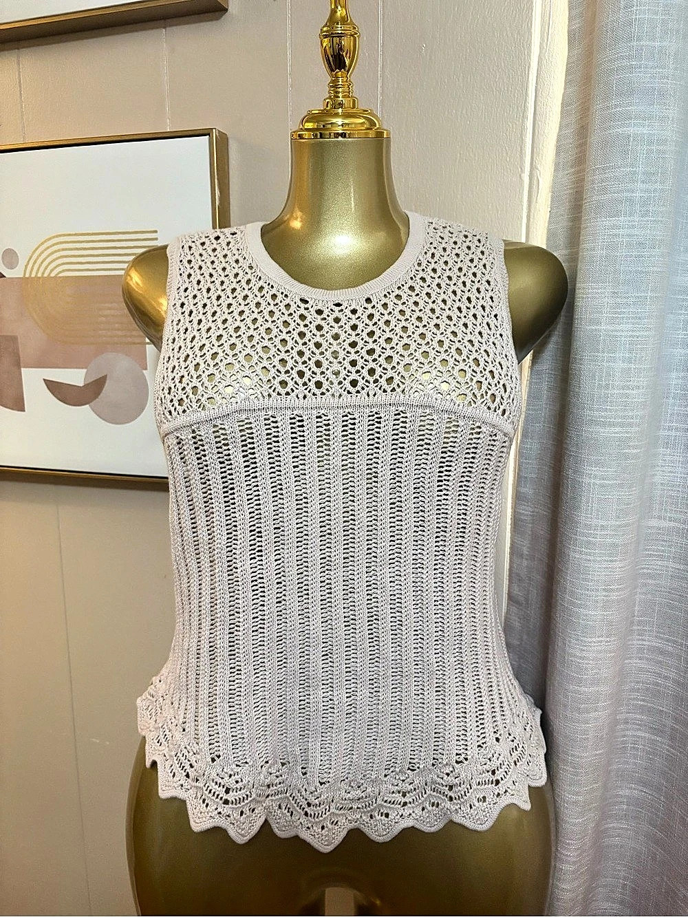 American Eagle Crochet Tank Top